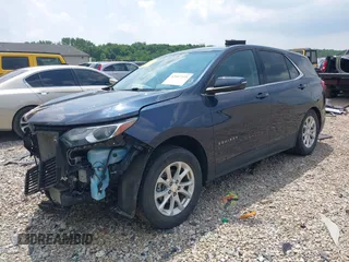 2018 Chevrolet Equinox LT with VIN 3GNAXJEVXJS573614, listed as a IAAI auction lot 42607355 with 81,632 mi miles and . Bid and sale history available at DreamBid. Image 2.