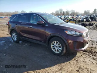 2019 Kia Sorento LX with VIN 5XYPGDA31KG508744, listed as a Copart auction lot 49115785 with 84,601 mi miles and Salvage Title. Bid and sale history available at DreamBid. Image 4.