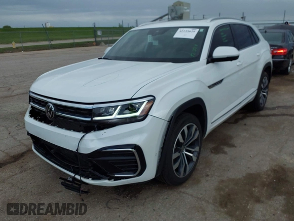 2023 Volkswagen Atlas SEL Premium R-Line z VIN 1V2FE2CA8PC221736, wystawiony jako IAAI lot #42155629 z przebiegiem 54 394 mil mil oraz . Historia ofert i sprzedaży dostępna na DreamBid. Obrazek 17.