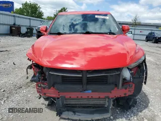 2021 Chevrolet Blazer LT with VIN 3GNKBHRS9MS585138, listed as a Copart auction lot 55327335 with 66,020 mi miles and Salvage title. Bid and sale history available at DreamBid. Image 5.