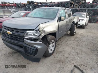 2022 Chevrolet Colorado 2WD Work Truck with VIN 1GCGSBEN4N1319525, listed as a IAAI auction lot 41070216 with 22,337 mi miles and . Bid and sale history available at DreamBid. Image 18.