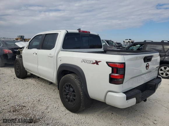 2022 Nissan Frontier SV with VIN 1N6ED1EJ7NN610096, listed as a Copart auction lot 82620234 with 26,193 mi miles and Salvage Title. Bid and sale history available at carsss.com. Image 2.