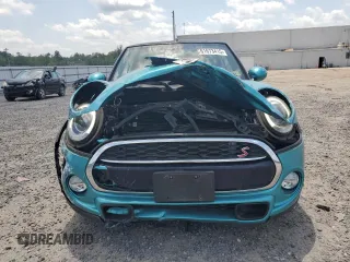 2018 MINI Convertible Cooper S with VIN WMWWG9C59J3D22587, listed as a Copart auction lot 61673415 with 34,935 mi miles and Salvage title. Bid and sale history available at DreamBid. Image 5.