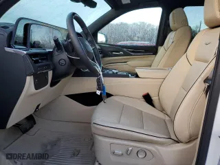 2024 Cadillac Escalade 4WD Premium Luxury with VIN 1GYS4BKL1RR360705, listed as a Copart auction lot 85241514 with 2,615 mi miles and Salvage Title. Bid and sale history available at carsss.com. Image 7.