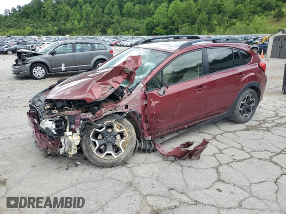 2015 Subaru Crosstrek Limited with VIN JF2GPASC6F8236168, listed as a Copart auction lot 57773845 with 91,054 mi miles and Salvage title. Bid and sale history available at DreamBid. Image 1.