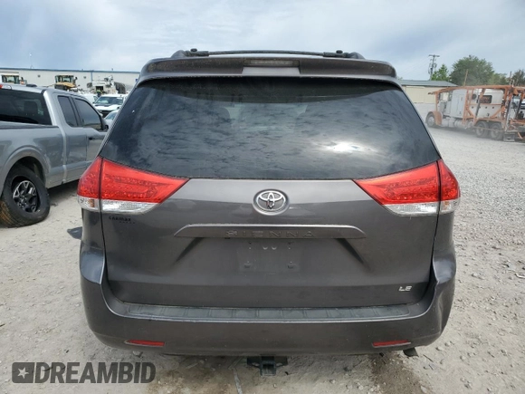 2014 Toyota Sienna LE AAS with VIN 5TDKK3DC6ES434887, listed as a Copart auction lot 53626995 with 141,388 mi miles and Salvage Title. Bid and sale history available at DreamBid. Image 6.