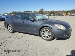 2007 Nissan Maxima 3.5 SE with VIN 1N4BA41E77C831517, listed as a Copart auction lot 77130864 with 129,298 mi miles and Salvage Title. Bid and sale history available at carsss.com. Image 4.