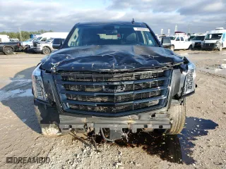 2019 Cadillac Escalade Premium Luxury with VIN 1GYS4CKJ6KR109737, listed as a Copart auction lot 85666414 with 77,037 mi miles and Salvage Title. Bid and sale history available at carsss.com. Image 5.