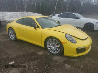 2018 Porsche 911 Carrera S with VIN WP0AB2A99JS123261, listed as a Copart auction lot 51042945 with 19,741 mi miles and Salvage Title. Bid and sale history available at carsss.com. Image 4.