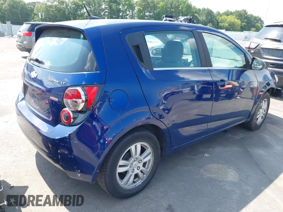 2012 Chevrolet Sonic LT with VIN 1G1JC6SB4C4188119, listed as a IAAI auction lot 42616201 with 70,675 mi miles and . Bid and sale history available at DreamBid. Image 4.