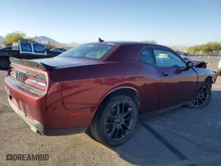 2021 Dodge Challenger GT with VIN 2C3CDZKGXMH611045, listed as a Copart auction lot 73009254 with 33,279 mi miles and Salvage Title. Bid and sale history available at carsss.com. Image 3.