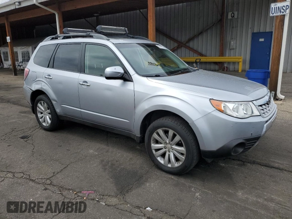 2012 Subaru Forester X Premium with VIN JF2SHBDC9CG422928, listed as a Copart auction lot 58148675 with 57,652 mi miles and Salvage title. Bid and sale history available at DreamBid. Image 4.