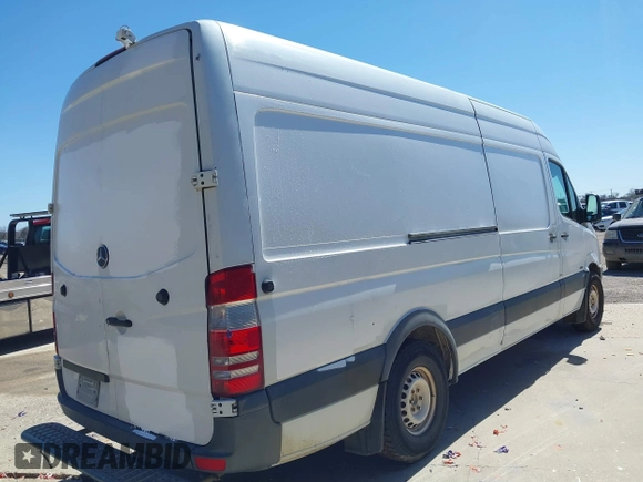 2011 Mercedes-Benz Sprinter Cargo with VIN WD3PE8CB1B5587918, listed as a IAAI auction lot 41677978 with 336,156 mi miles. Bid and sale history available at carsss.com. Image 4.