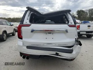 2022 GMC Yukon XL Denali with VIN 1GKS2JKL0NR238244, listed as a Copart auction lot 75345804 with 28,003 mi miles and Salvage Title. Bid and sale history available at carsss.com. Image 6.