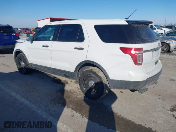 2014 Ford Police Interceptor Utility z VIN 1FM5K8ARXEGA33593, wystawiony jako IAAI lot #41342821 z przebiegiem 175 456 mil mil oraz . Historia ofert i sprzedaży dostępna na DreamBid. Obrazek 3.