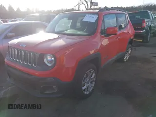 2017 Jeep Renegade Altitude with VIN ZACCJBBB7HPF73083, listed as a IAAI auction lot 41114187 with 1 mi miles. Bid and sale history available at carsss.com. Image 2.