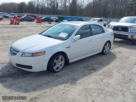 2006 Acura TL with VIN 19UUA66276A069590, listed as a IAAI auction lot 41540868 with 197,057 mi miles. Bid and sale history available at carsss.com. Image 2.