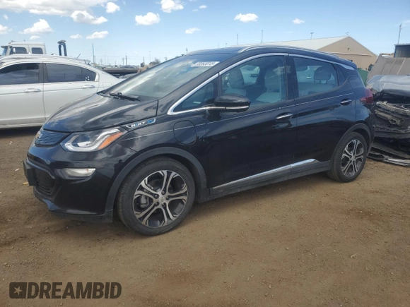 2020 Chevrolet Bolt EV Premier with VIN 1G1FZ6S03L4121787, listed as a Copart auction lot 53263015 with 25,227 mi miles and Clean title. Bid and sale history available at DreamBid. Image 1.