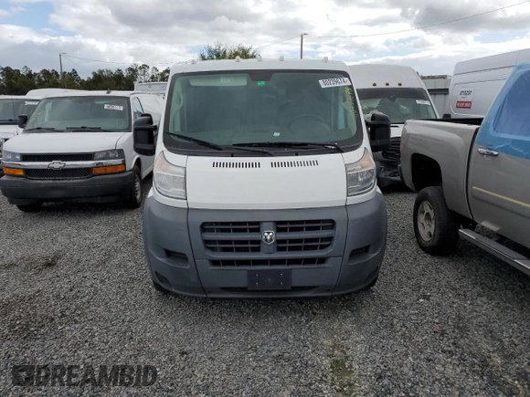 2017 Ram ProMaster Cargo with VIN 3C6TRVAG7HE547837, listed as a Copart auction lot 47671445 with 129,104 mi miles and Salvage Title. Bid and sale history available at DreamBid. Image 5.