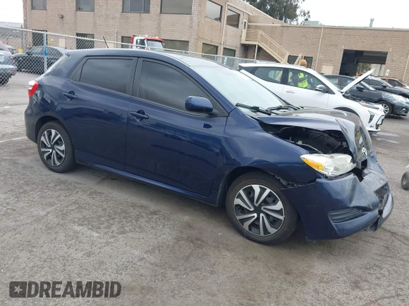 2009 Toyota Matrix with VIN 2T1KU40E59C115762, listed as a IAAI auction lot 42139583 with 184,545 mi miles and . Bid and sale history available at DreamBid. Image 1.