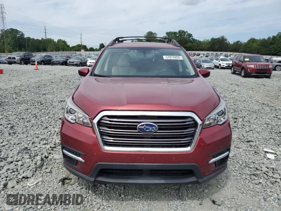 2019 Subaru Ascent Premium with VIN 4S4WMAFD2K3432570, listed as a Copart auction lot 57872895 with 44,939 mi miles and Salvage title. Bid and sale history available at DreamBid. Image 5.