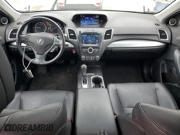 2016 Acura RDX Technology with VIN 5J8TB4H51GL010917, listed as a Copart auction lot 59498185 with 158,843 mi miles and Salvage title. Bid and sale history available at DreamBid. Image 8.