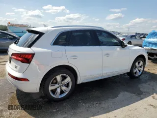2018 Audi Q5 Premium Plus with VIN WA1BNAFY8J2011941, listed as a Copart auction lot 51845805 with 131,273 mi miles and Non Repairable. Bid and sale history available at DreamBid. Image 3.