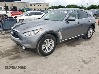 2017 Infiniti QX70 с VIN JN8CS1MU7HM141618, выставлен на аукционе Copart как лот 59794075 с пробегом 114 272 миль миль и Списание • Salvage title. История ставок и продаж доступна на DreamBid. Изображение 1.