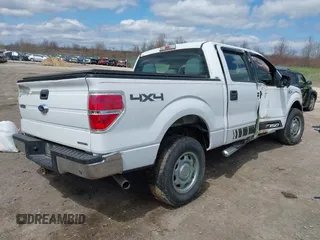 2014 Ford F-150 XL with VIN 1FTFW1EF0EKG24050, listed as a IAAI auction lot 42074584 with 129,448 mi miles and . Bid and sale history available at DreamBid. Image 4.