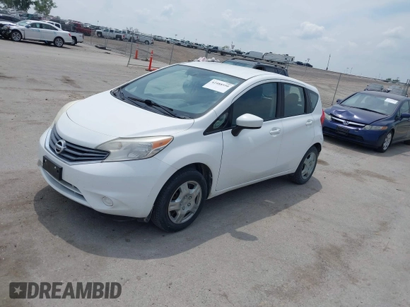 2015 Nissan Note SV with VIN 3N1CE2CPXFL402741, listed as a IAAI auction lot 42488550 with 157,733 mi miles and . Bid and sale history available at DreamBid. Image 2.