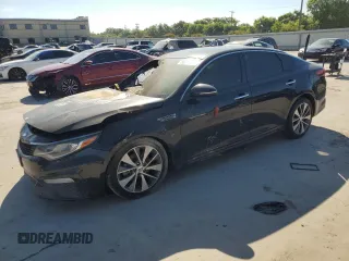2019 Kia Optima LX with VIN 5XXGT4L30KG284850, listed as a Copart auction lot 56714065 with Not provided miles and Clean title. Bid and sale history available at DreamBid. Image 1.