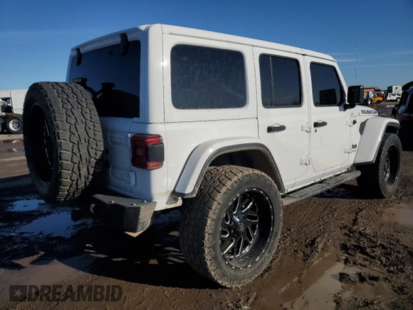 2020 Jeep Wrangler Unlimited Rubicon с VIN 1C4HJXFN8LW342681, выставлен на аукционе Copart как лот 88601185 с пробегом 53 065 миль миль и Списание • Salvage title. История ставок и продаж доступна на DreamBid. Изображение 3.