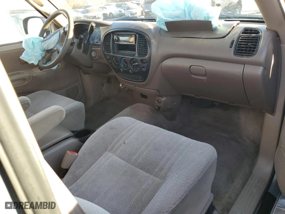 2002 Toyota Tundra SR5 with VIN 5TBRT34182S263008, listed as a Copart auction lot 47114055 with 293,526 mi miles and Salvage Title. Bid and sale history available at carsss.com. Image 8.
