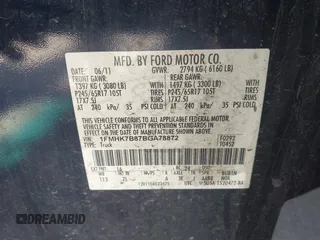 2011 Ford Explorer с VIN 1FMHK7B87BGA78872, выставлен на аукционе IAAI как лот 42734244 с пробегом 342 518 миль миль и . История ставок и продаж доступна на DreamBid. Изображение 9.