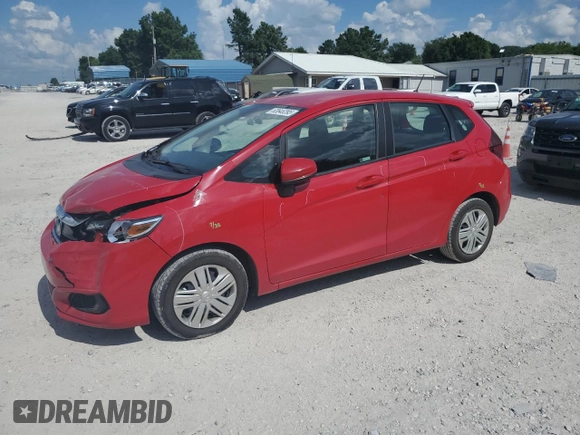 2019 Honda Fit LX with VIN 3HGGK5H40KM712085, listed as a Copart auction lot 63646395 with 37,270 mi miles and Salvage title. Bid and sale history available at DreamBid. Image 1.