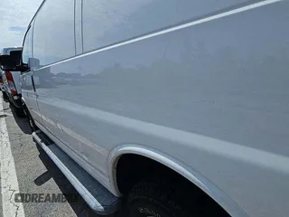2019 Chevrolet Express Cargo with VIN 1GCWGAFGXK1311576, listed as a IAAI auction lot 42849741 with 157,295 mi miles and . Bid and sale history available at DreamBid. Image 3.
