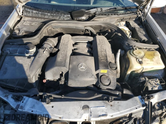 2002 Mercedes-Benz CLK 320/430 with VIN WDBLJ65G12T092383, listed as a Copart auction lot 82833494 with Not Provided miles and Salvage Title. Bid and sale history available at DreamBid. Image 11.