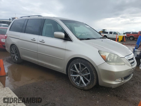 2007 Honda Odyssey Touring with VIN 5FNRL38837B047156, listed as a Copart auction lot 56165045 with 241,614 mi miles and Clean Title. Bid and sale history available at DreamBid. Image 4.