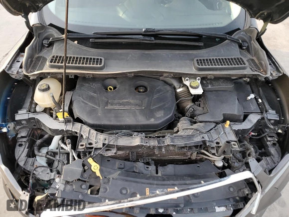 2017 Ford Escape SE with VIN 1FMCU0G91HUE07265, listed as a Copart auction lot 84231444 with 82,990 mi miles and Clean Title. Bid and sale history available at DreamBid. Image 12.