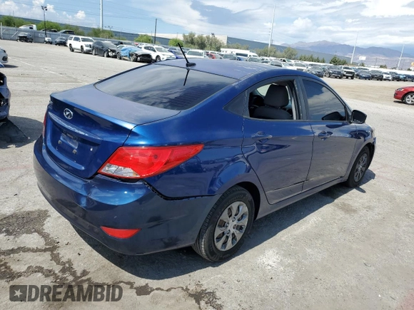 2015 Hyundai Accent GLS with VIN KMHCT4AE7FU860416, listed as a Copart auction lot 63987683 with 102,783 mi miles and . Bid and sale history available at DreamBid. Image 3.