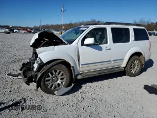 2012 Nissan Pathfinder S z VIN 5N1AR1NN1CC633738, wystawiony jako Copart lot #41504635 z przebiegiem Nie podano mil oraz Szkoda całkowita • Salvage title. Historia ofert i sprzedaży dostępna na DreamBid. Obrazek 1.