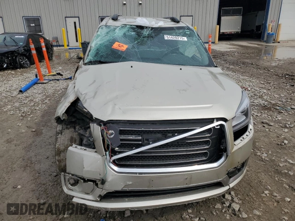2014 GMC Acadia SLT with VIN 1GKKRRKDXEJ220397, listed as a Copart auction lot 51428215 with 0 mi miles and Non Repairable. Bid and sale history available at carsss.com. Image 5.