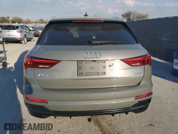 2019 Audi Q3 S line Premium Plus with VIN WA1EECF36K1085069, listed as a Copart auction lot 44948585 with 63,008 mi miles and Non Repairable. Bid and sale history available at carsss.com. Image 6.