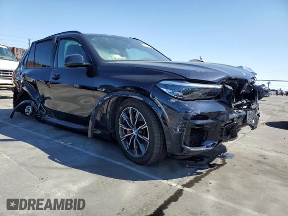 2023 BMW X5 xDrive45e with VIN 5UXTA6C06P9R89208, listed as a Copart auction lot 50352635 with 0 mi miles and Salvage Title. Bid and sale history available at carsss.com. Image 4.
