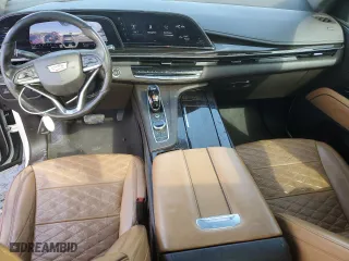 2021 Cadillac Escalade RWD Premium Luxury with VIN 1GYS3BKL0MR457504, listed as a Copart auction lot 45189305 with 84,961 mi miles and Salvage Title. Bid and sale history available at carsss.com. Image 8.