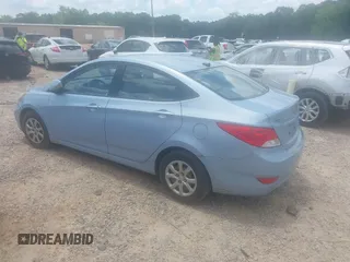 2013 Hyundai Accent GLS with VIN KMHCT4AE9DU285992, listed as a IAAI auction lot 42508614 with 268,347 mi miles and . Bid and sale history available at DreamBid. Image 3.