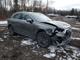 2023 Audi Q3 Technik with VIN WA1FECF35P1112578, listed as a Copart auction lot 83089454 with 32,774 mi miles and Salvage Title. Bid and sale history available at carsss.com. Image 4.