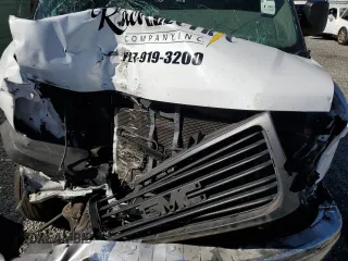 2014 GMC Savana Cargo Van with VIN 1GTW7FCA7E1910050, listed as a Copart auction lot 81046724 with 0 mi miles and Salvage Title. Bid and sale history available at carsss.com. Image 12.