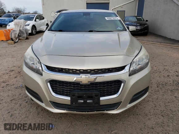 2015 Chevrolet Malibu LT with VIN 1G11C5SLXFF310901, listed as a Copart auction lot 45873375 with 64,651 mi miles and Salvage Title. Bid and sale history available at DreamBid. Image 5.