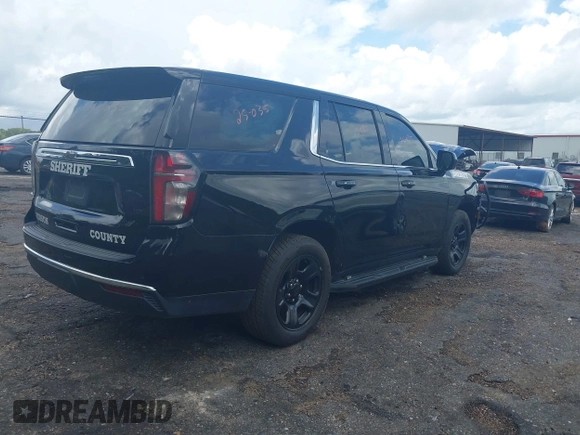 2022 Chevrolet Tahoe Commercial z VIN 1GNSCLED4NR235962, wystawiony jako IAAI lot #42515868 z przebiegiem 73 003 mil mil oraz . Historia ofert i sprzedaży dostępna na DreamBid. Obrazek 4.
